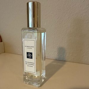 Jo Malone Silver Birch and Lavendar Cologne 1oz